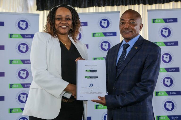 KCB signs MoU with jua kali sector in a bid to offer financial support