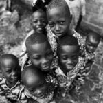 group of children posing