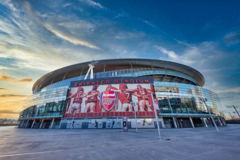 view of emirates stadium