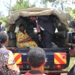 Meru Governor boarding a police vehicle,on the 18th of October the day it's alleged she was arrested by police