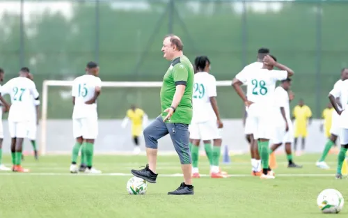 Harambee stars in training