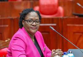 Stella Soi appearing before National Assembly committee on appointments. Photo/courtesy.