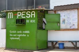 Mpesa shop.