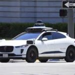 Photo of an autonomous vehicle.