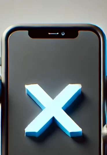Image of X, social media platform