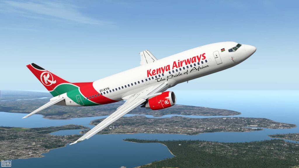 Kenya Airways plane