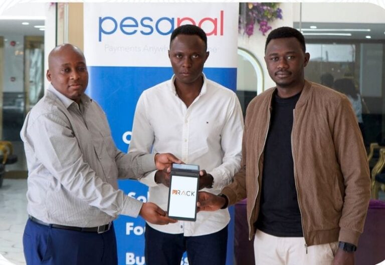 Pesapal and RACK officials.