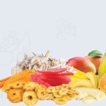 Image of dried and fresh fruits