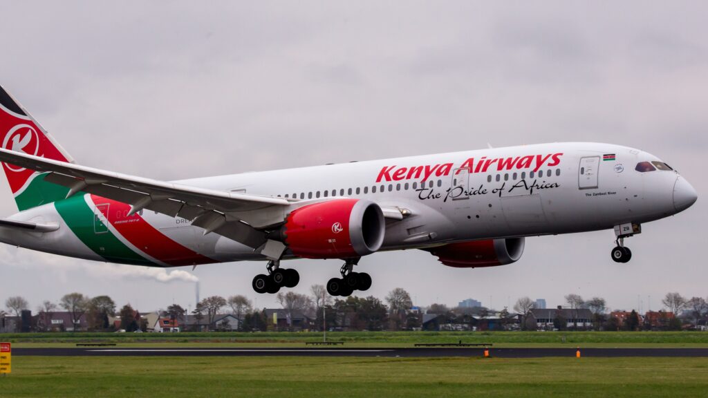 Kenya Airways Dreamliner