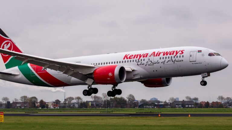 Kenya Airways Dreamliner
