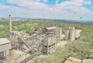 East African Portland Cement Company (EAPCC) factory in Athi River.