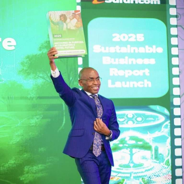 Safaricom CEO Peter Ndegwa.