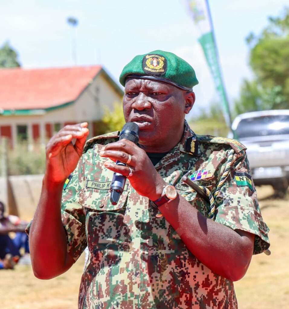 NYS Assistant Commandant General Philip Koech.