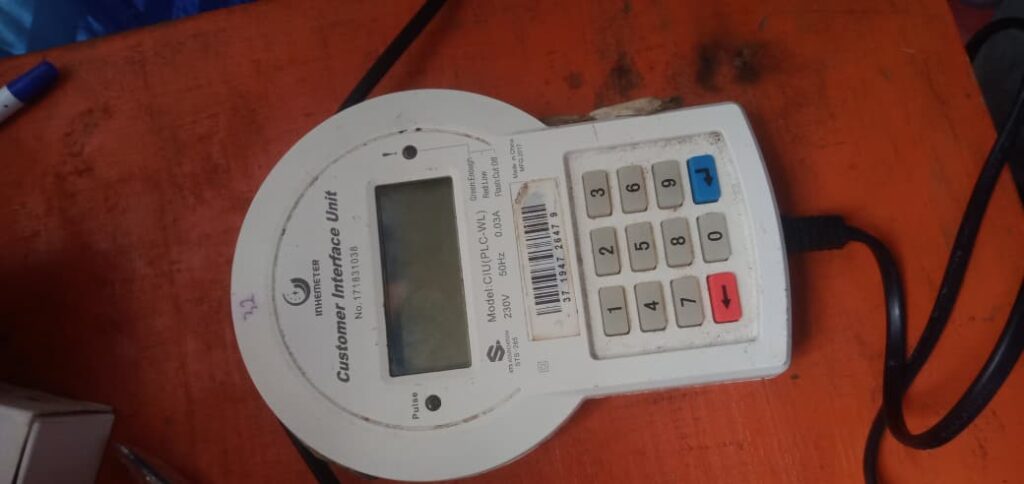 Kenya Power Prepaid toke meter