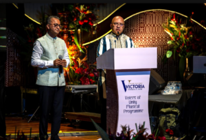 COO Kalpesh Jotangia with CEO Dr Yogesh Pattni