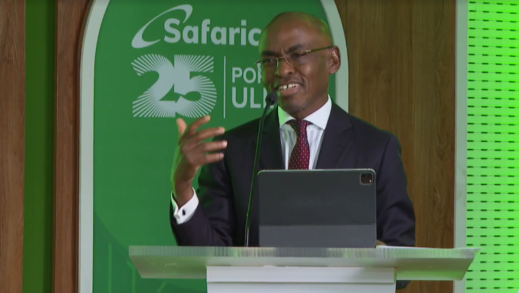 Safaricom CEO Peter Ndegwa
