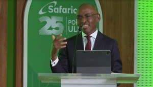 Safaricom CEO Peter Ndegwa
