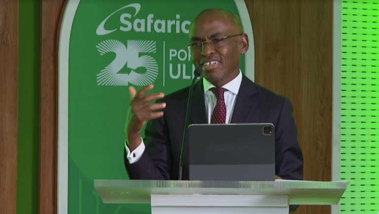 Safaricom CEO Peter Ndegwa
